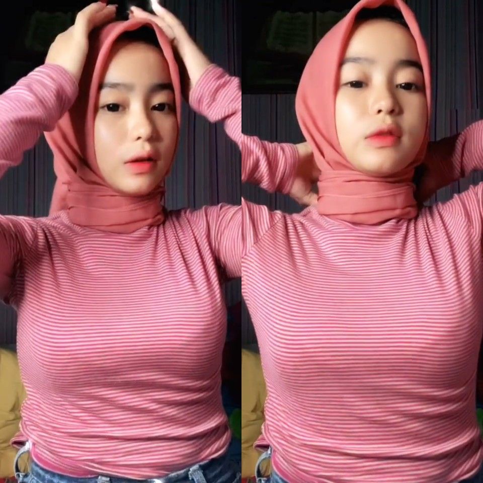 Top 1 ABG Viral Hijab Kehilangan Energi di Dapur, Ingin Wiwik Terus
